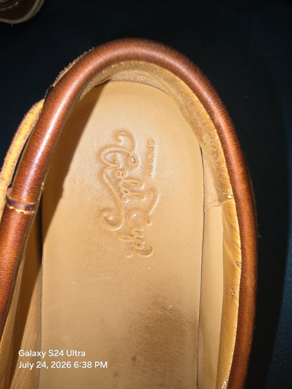 Sperry Gold cup edition Brown Leather Moc Toe Boat Shoes with Tan Laces - Picture 2 of 7